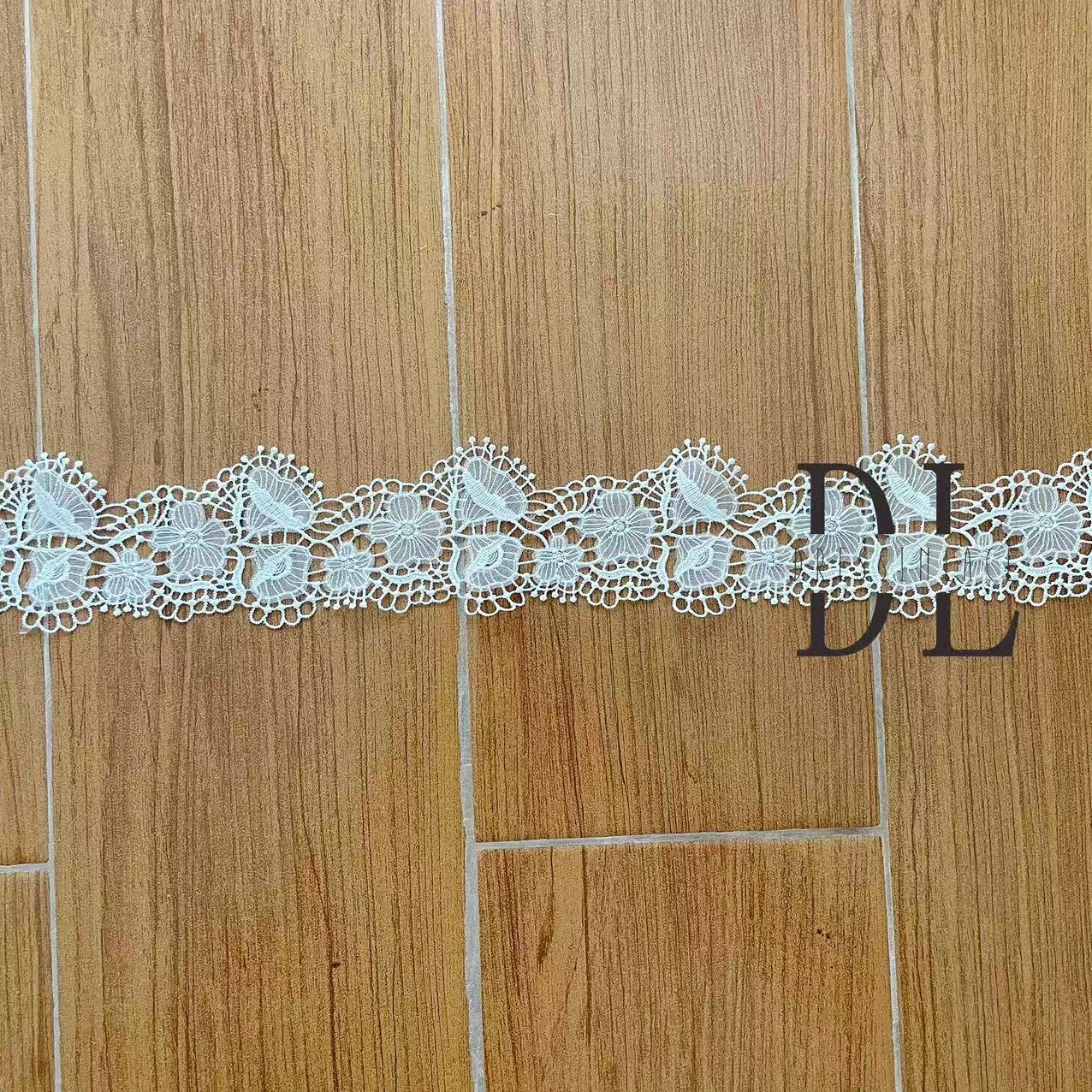 Guipure Lace Trims for DIY fashion clothes, bridal dresses, wedding veils accessories, home textiles decorate
