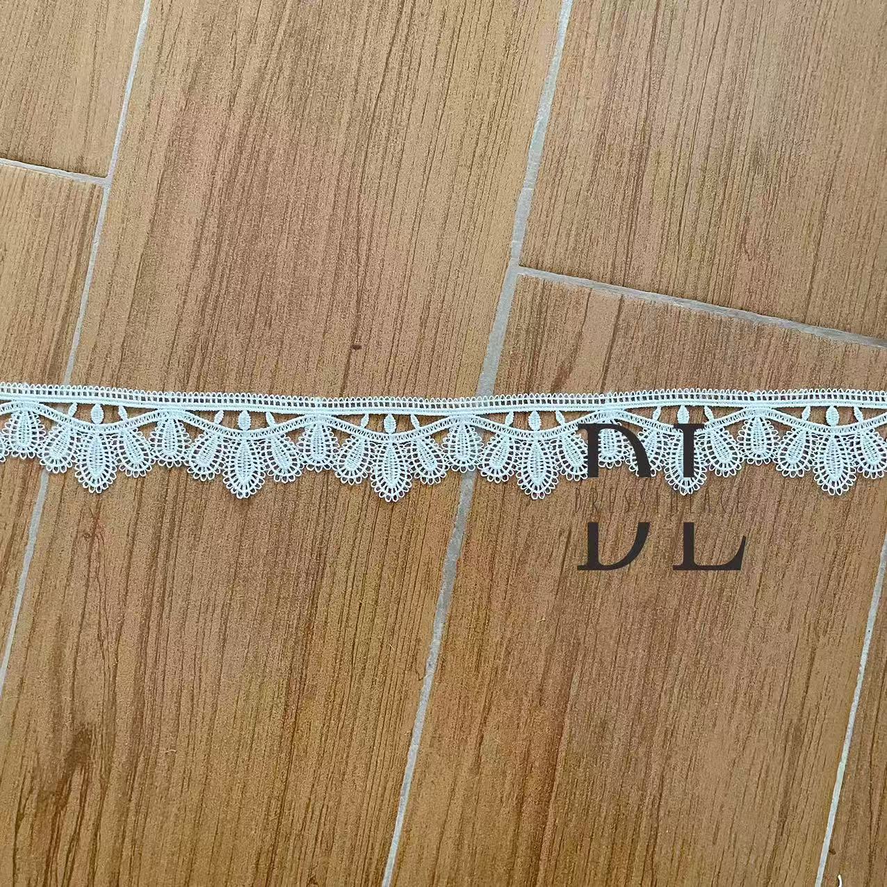 off-white Guipure Lace Trims for DIY fashion clothes, wedding veils accessories, home textiles decorate accessories