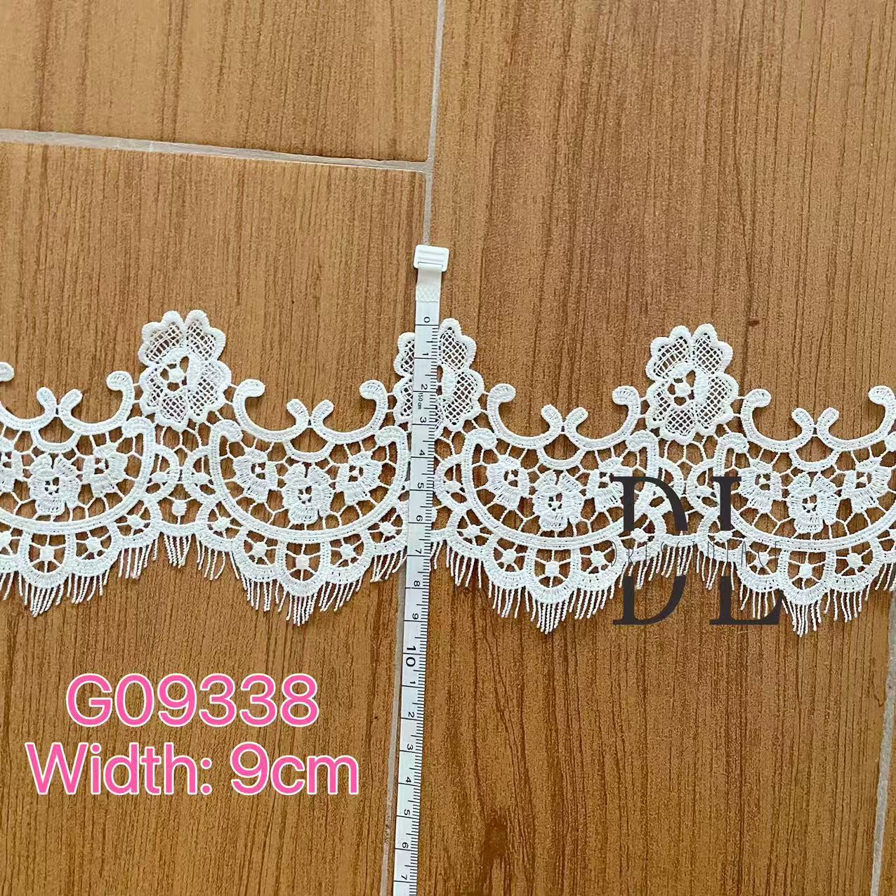 off-white Guipure Lace Trims for DIY fashion clothes, wedding veils accessories, home textiles decorate accessories