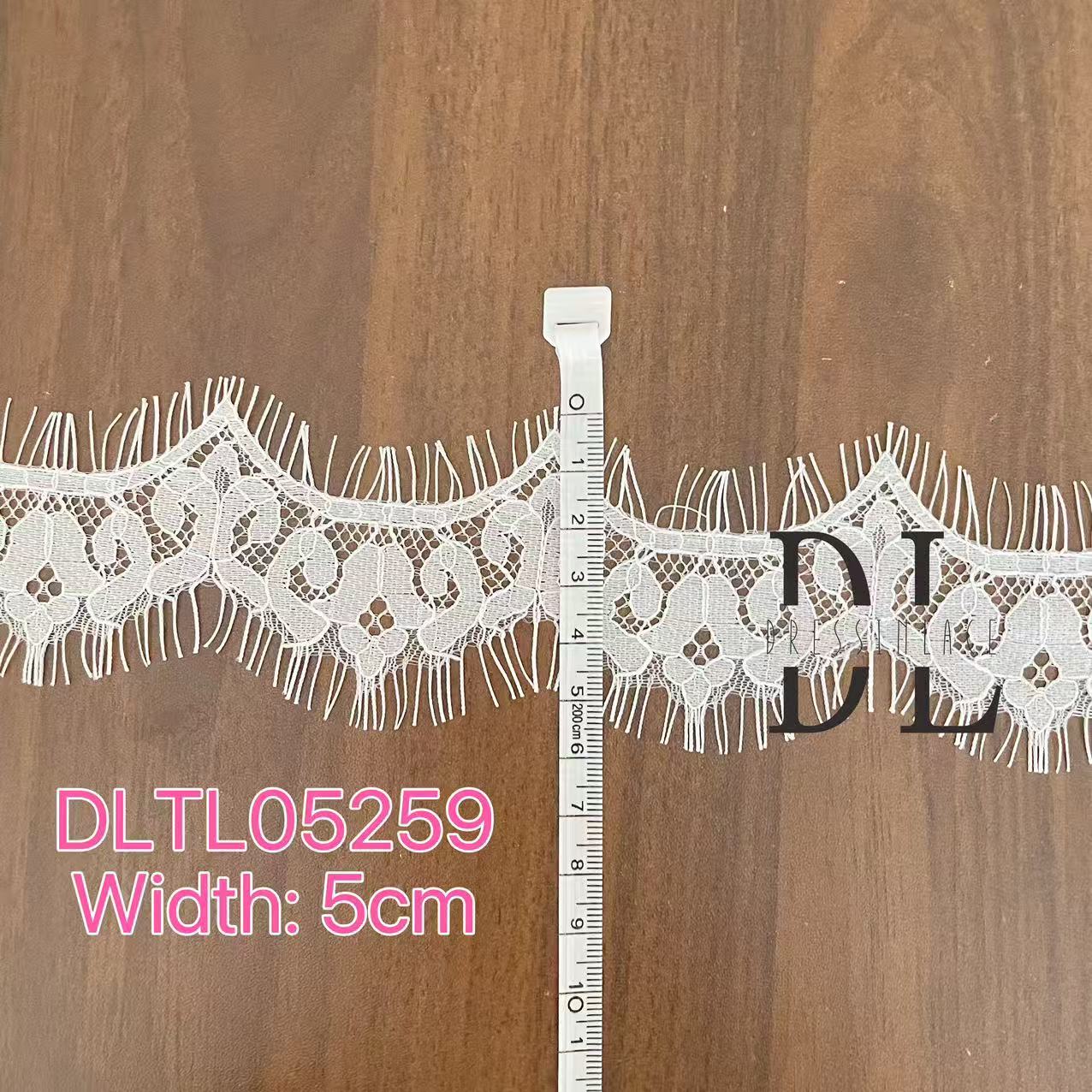 Eyelash lace trims for DIY fashion clothes, bridal dresses, wedding textiles accessories, home curtain textiles decorate, width 5cm