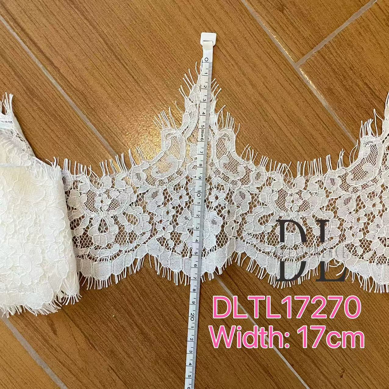 Scalloped French Lace Border For Bridal Veils, DIY fashion clothes, home textiles accessories
