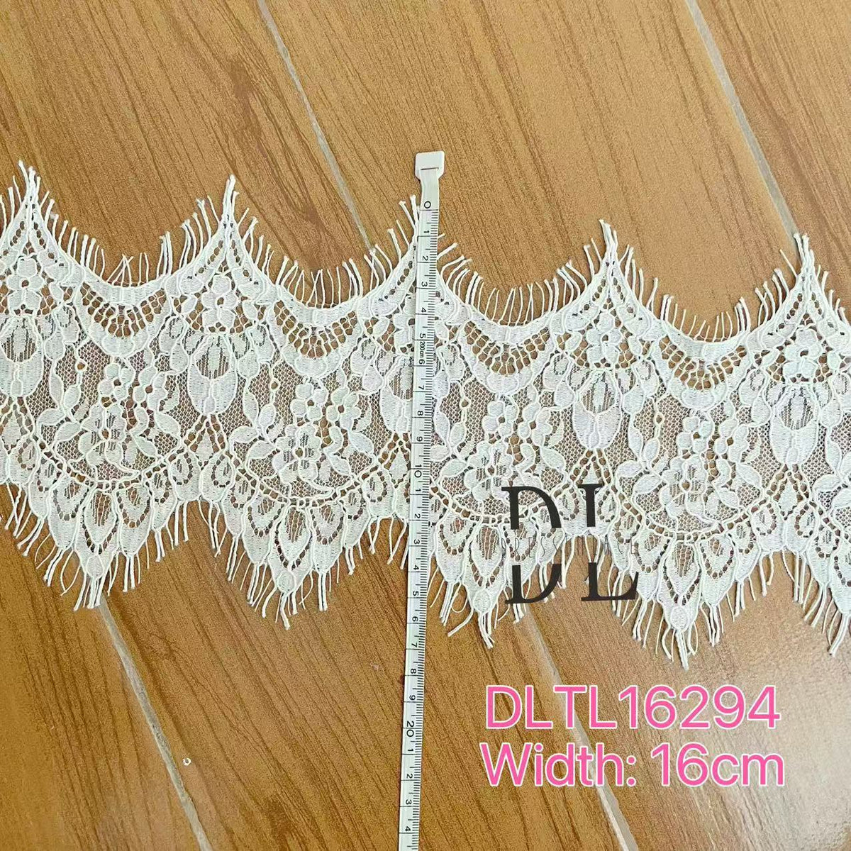 Chantilly lace trims with small cording for bridal dresses, wedding gowns, home curtain textiles decorate, 3meters/roll