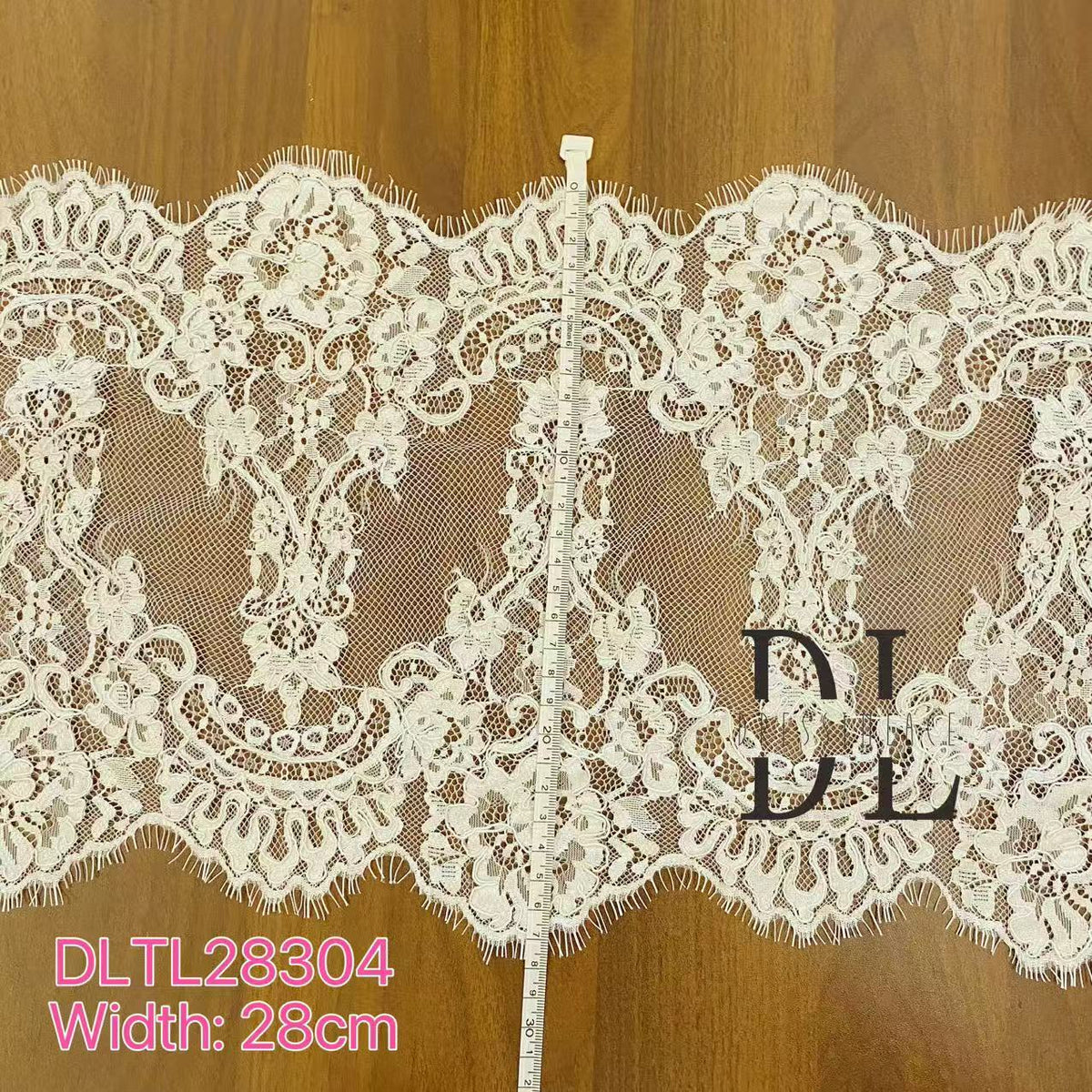 Corded Chantilly lace trims for bride wedding dresses, bridal veils, fashion cloth, home textiles accessories