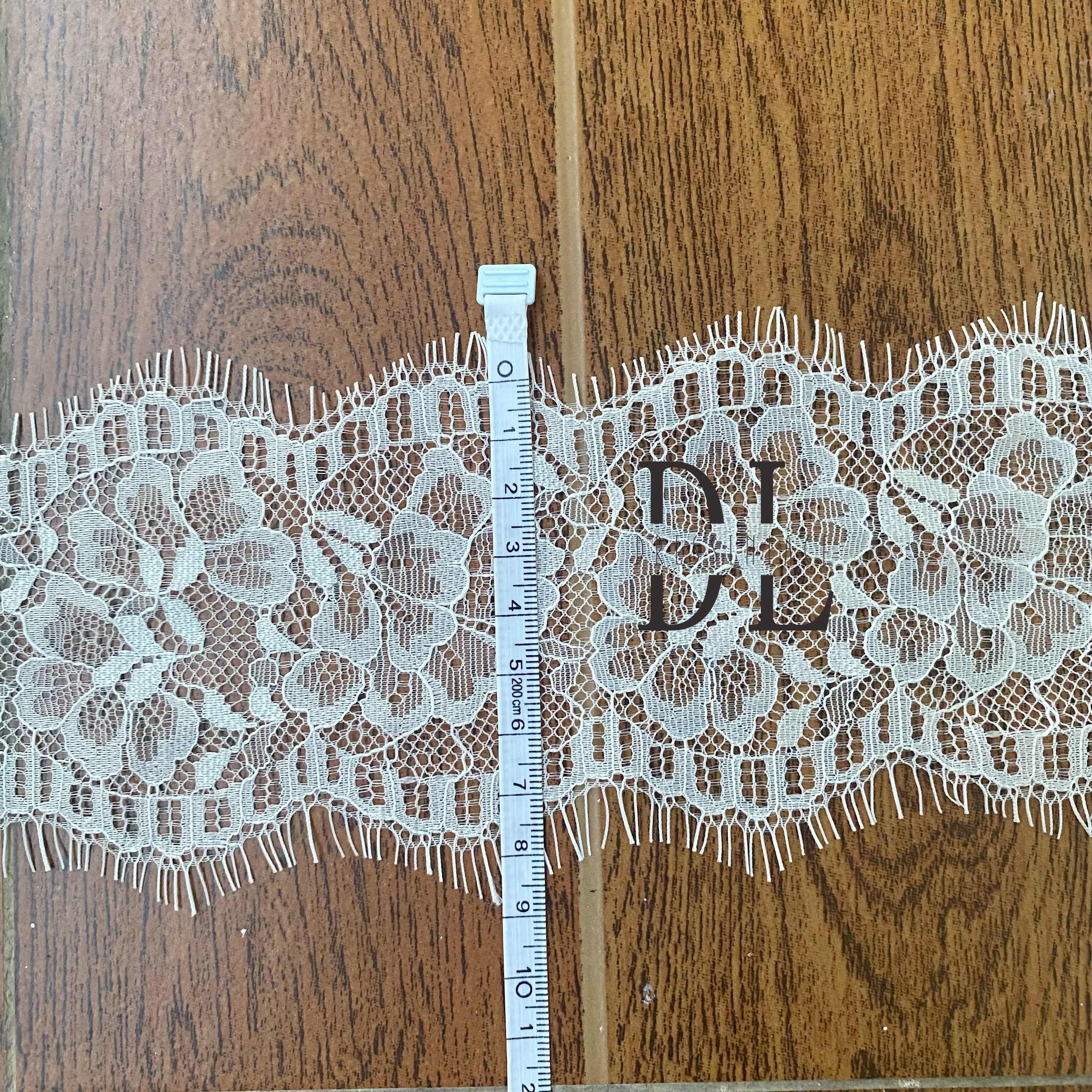 DLTL10205 New French Chantilly Trimming Lace For Bridal Veils Kids Dresses and Clothing Accessories