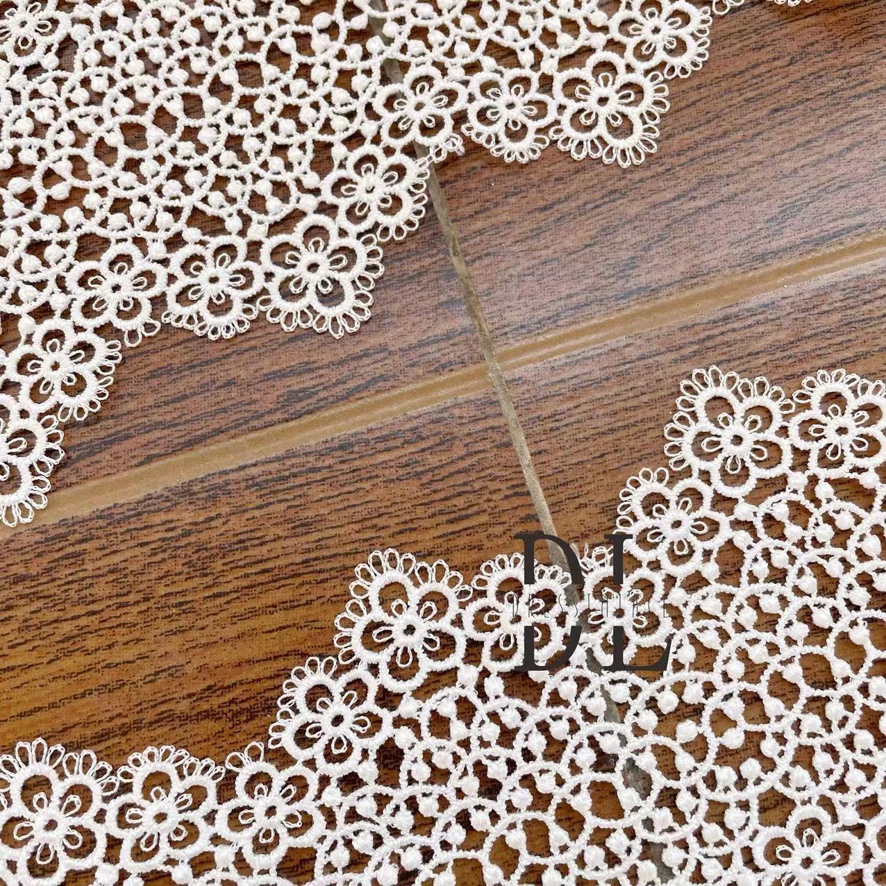 DLX95096 Lovely Lace trims For Dresses Decorated width 9.5cm