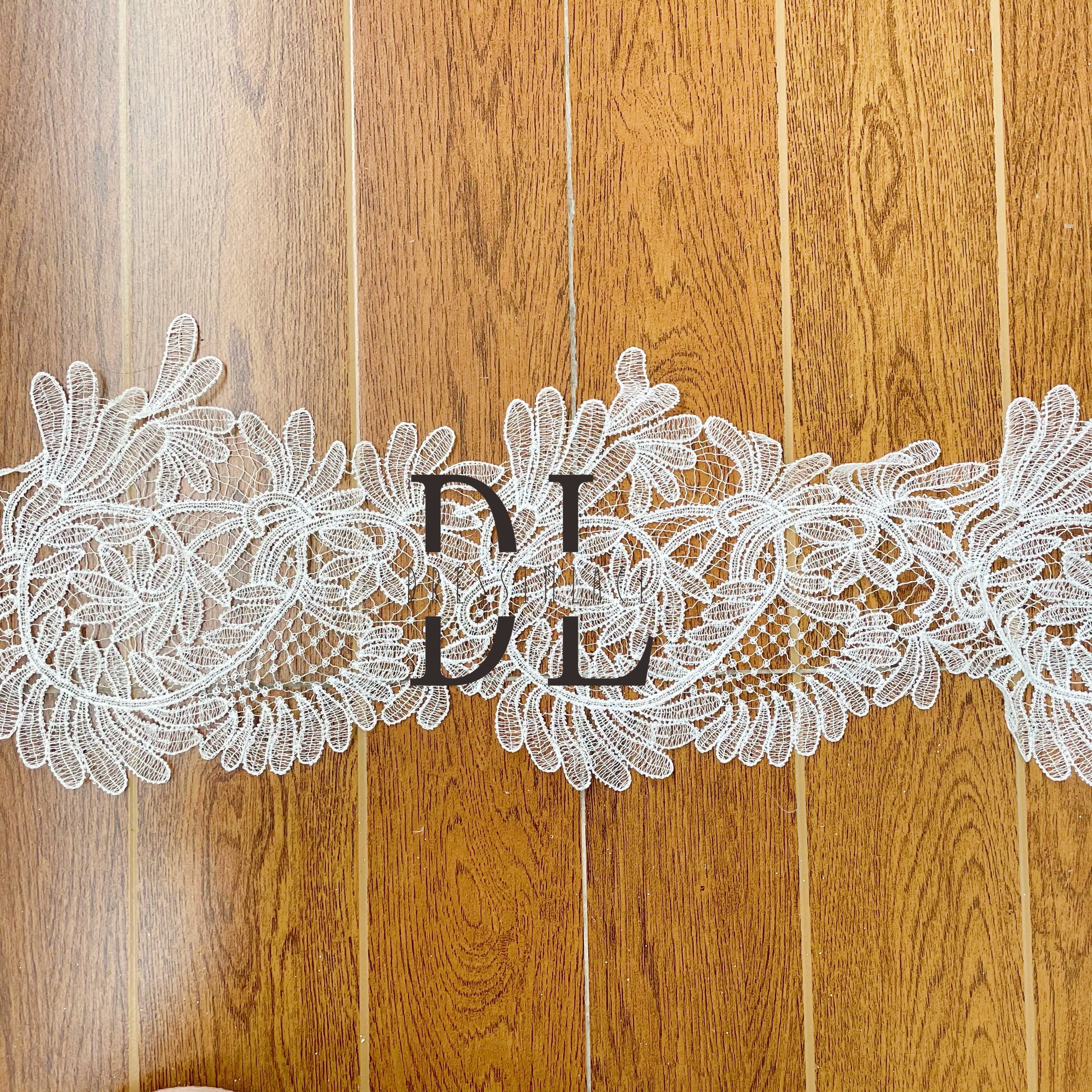 DLX21218 Lovely Trimming Lace with Elegant Charming Border For Garment Decorated