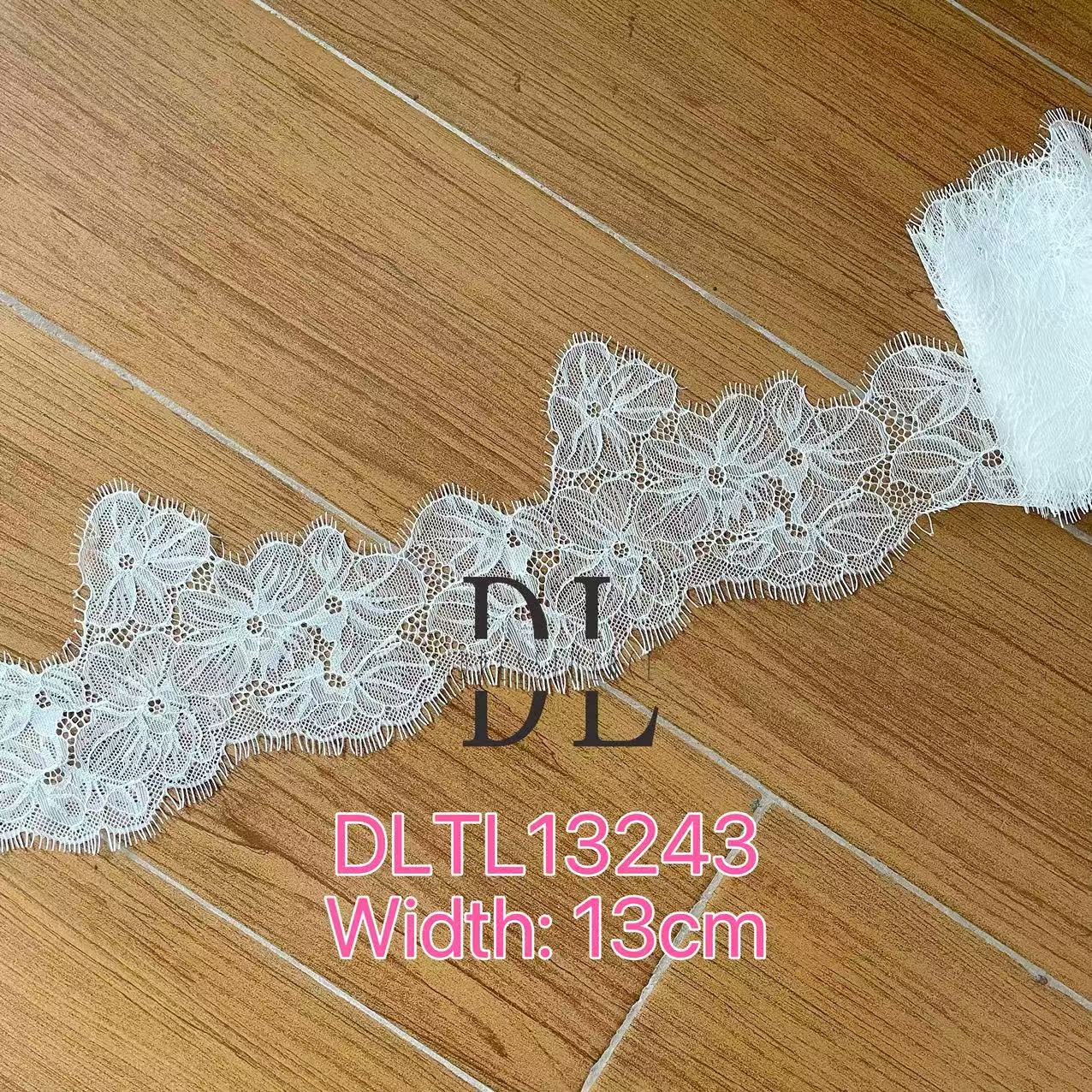 Chantilly trimming lace for fashion clothes, bridal dresses, wedding veils accessories, home textiles decorate
