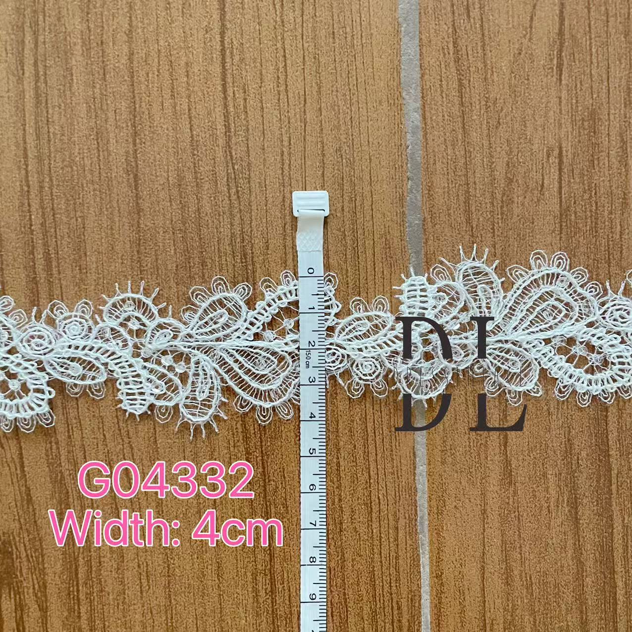 Guipure Lace Trims small edge for DIY fashion clothes, bridal dresses, wedding veils accessories, home textiles decorate