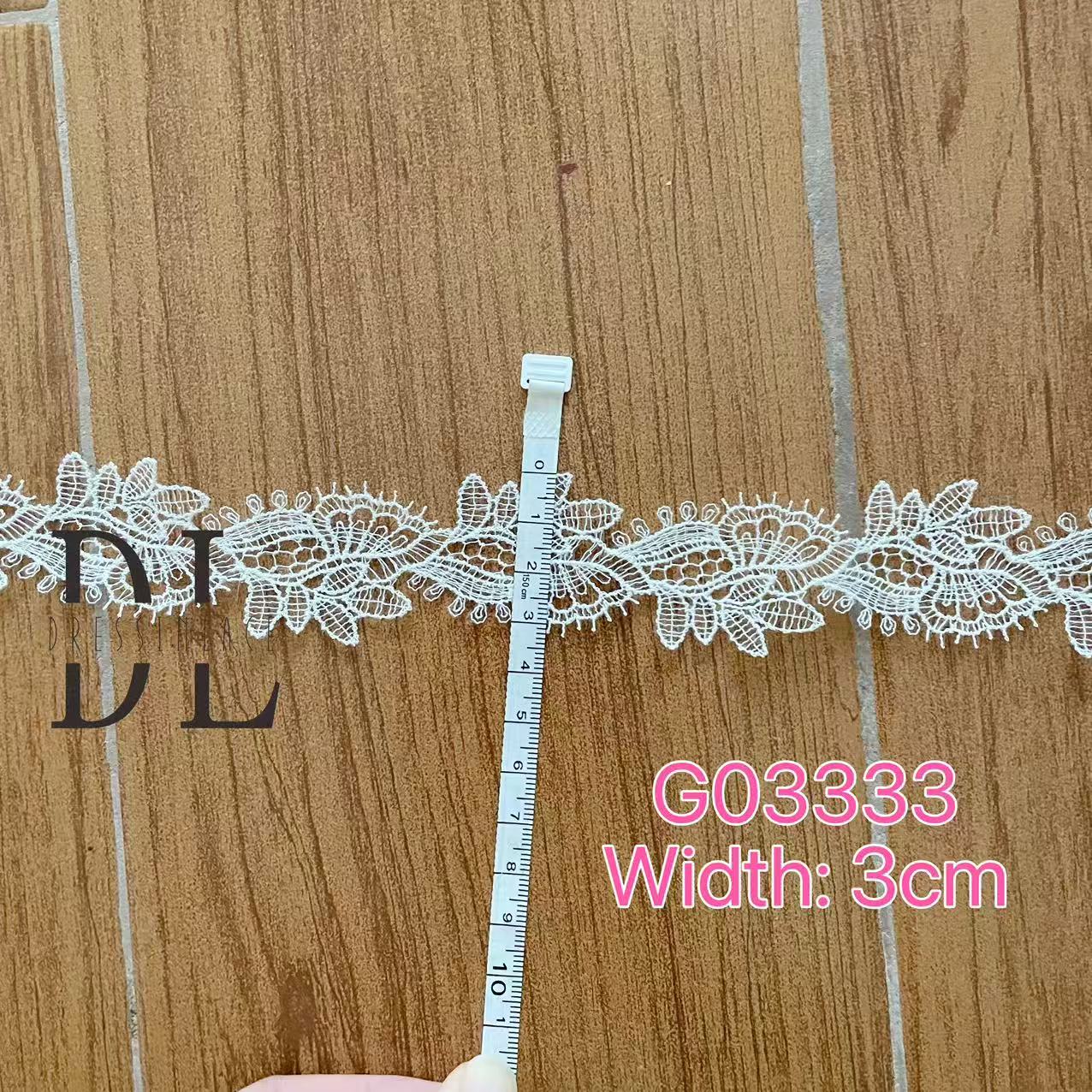 Guipure Lace Trims small edge for DIY fashion clothes, bridal dresses, wedding veils accessories, home textiles decorate
