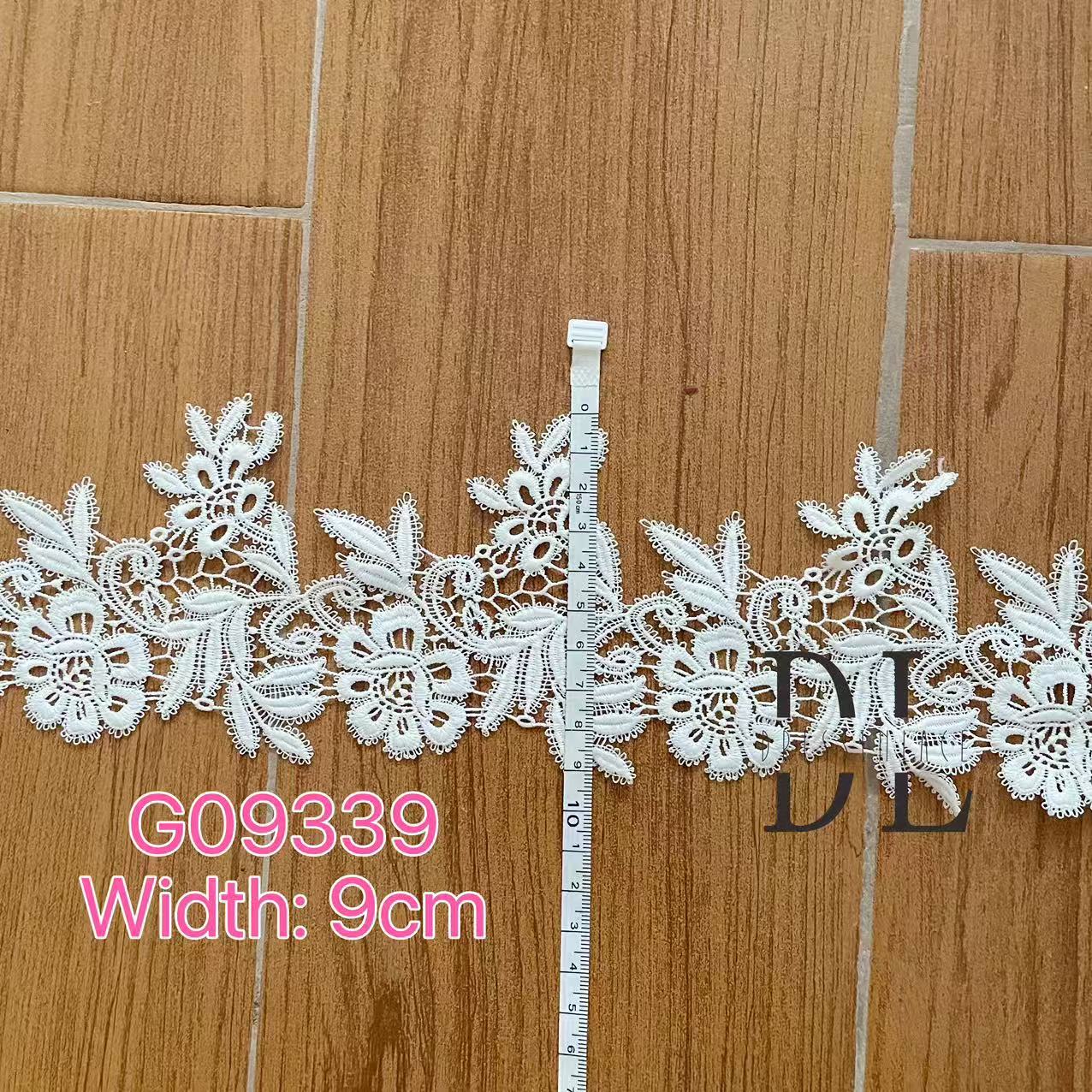off-white Guipure Lace Trims for DIY fashion clothes, wedding veils accessories, home textiles decorate accessories