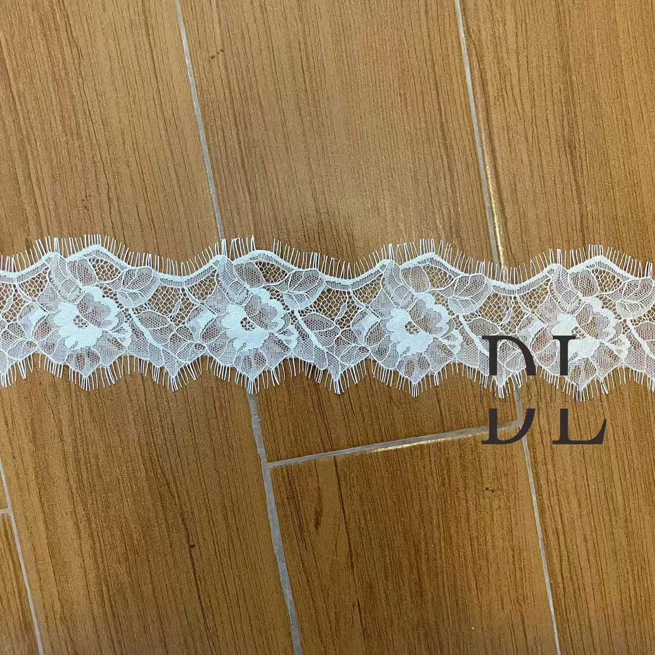 Eyelash trimming lace for fashion clothes, bridal dresses, wedding textiles accessories, home curtain textiles decorate
