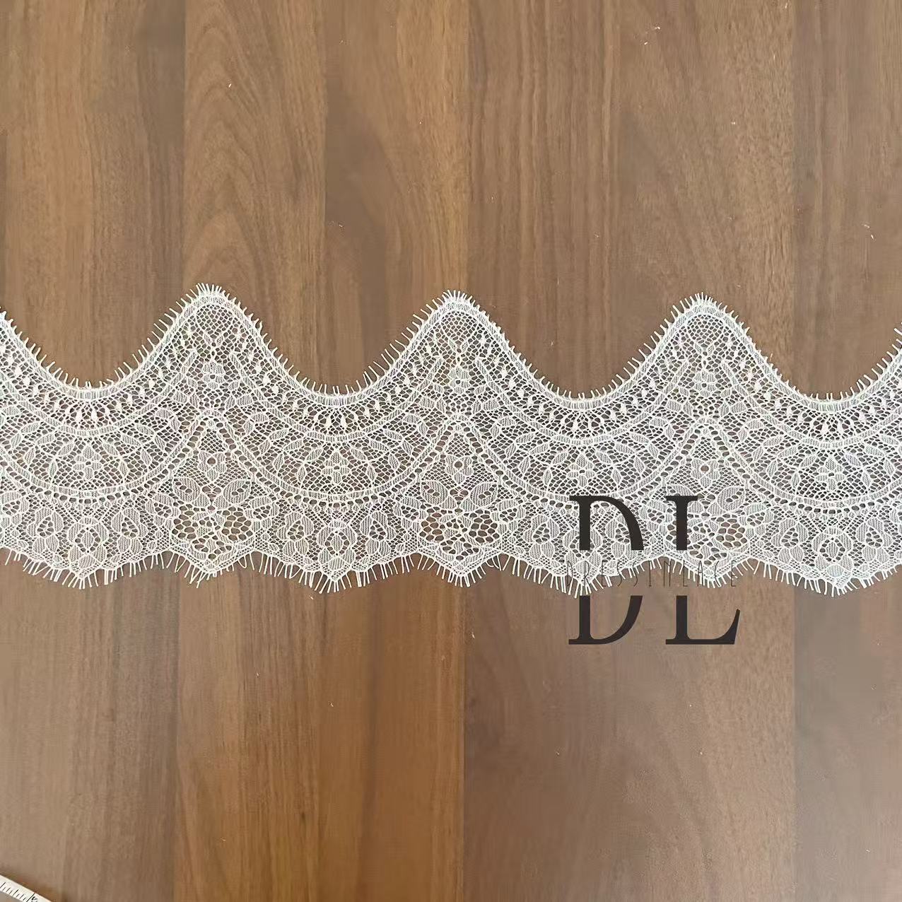 bridal lace trims for fashion clothes, bridal dresses, wedding textiles accessories, home curtain textiles decorate, 3meters/roll