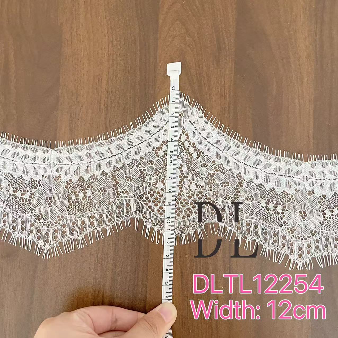 bridal lace trims for fashion clothes, bridal dresses, wedding textiles accessories, home curtain textiles decorate, 3meters/roll