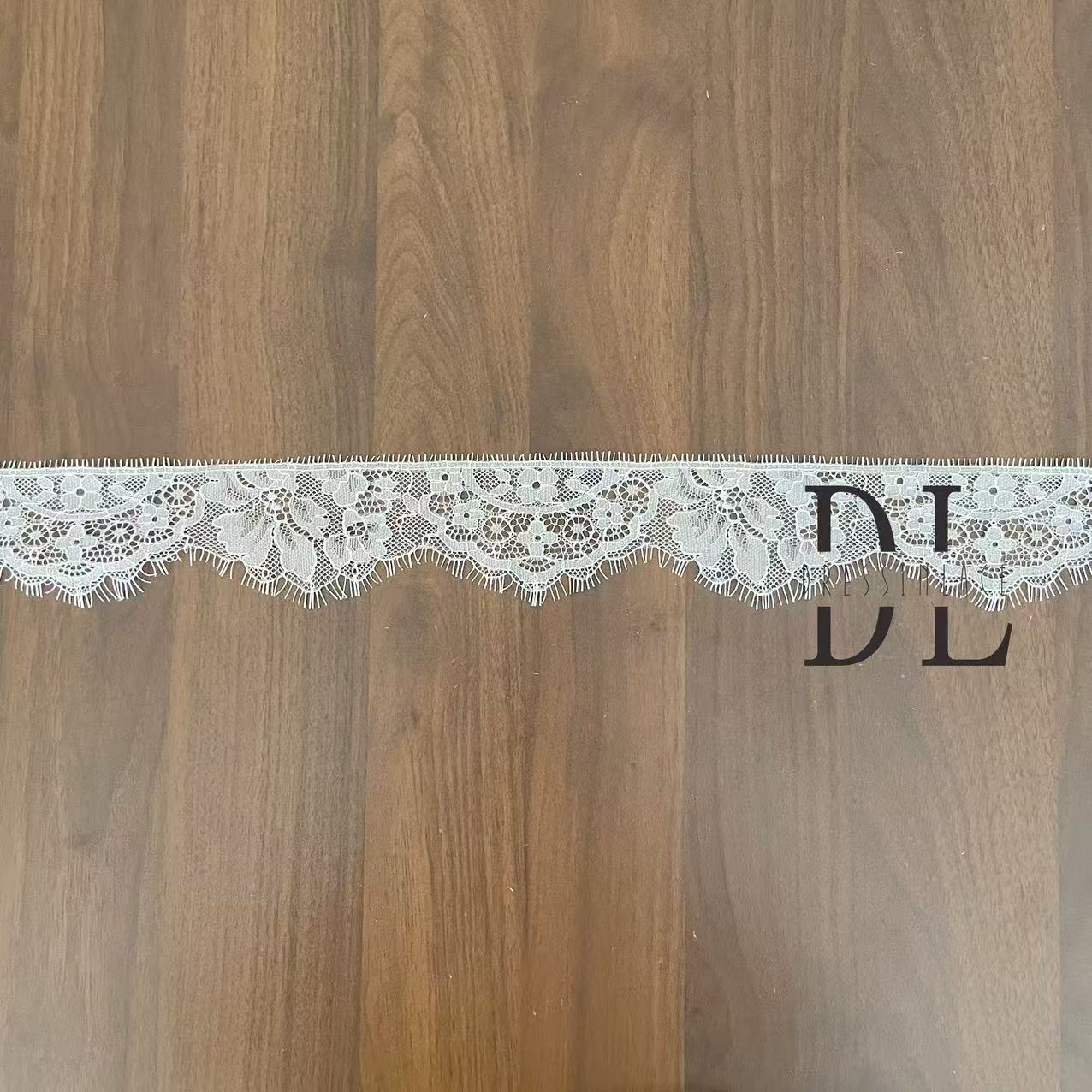bridal lace trims for fashion clothes, bridal dresses, wedding textiles accessories, home curtain textiles decorate, 3meters/roll