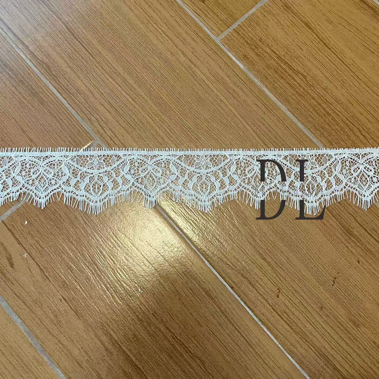 Scalloped French Lace Border For Bridal Veils, DIY fashion clothes, home textiles accessories