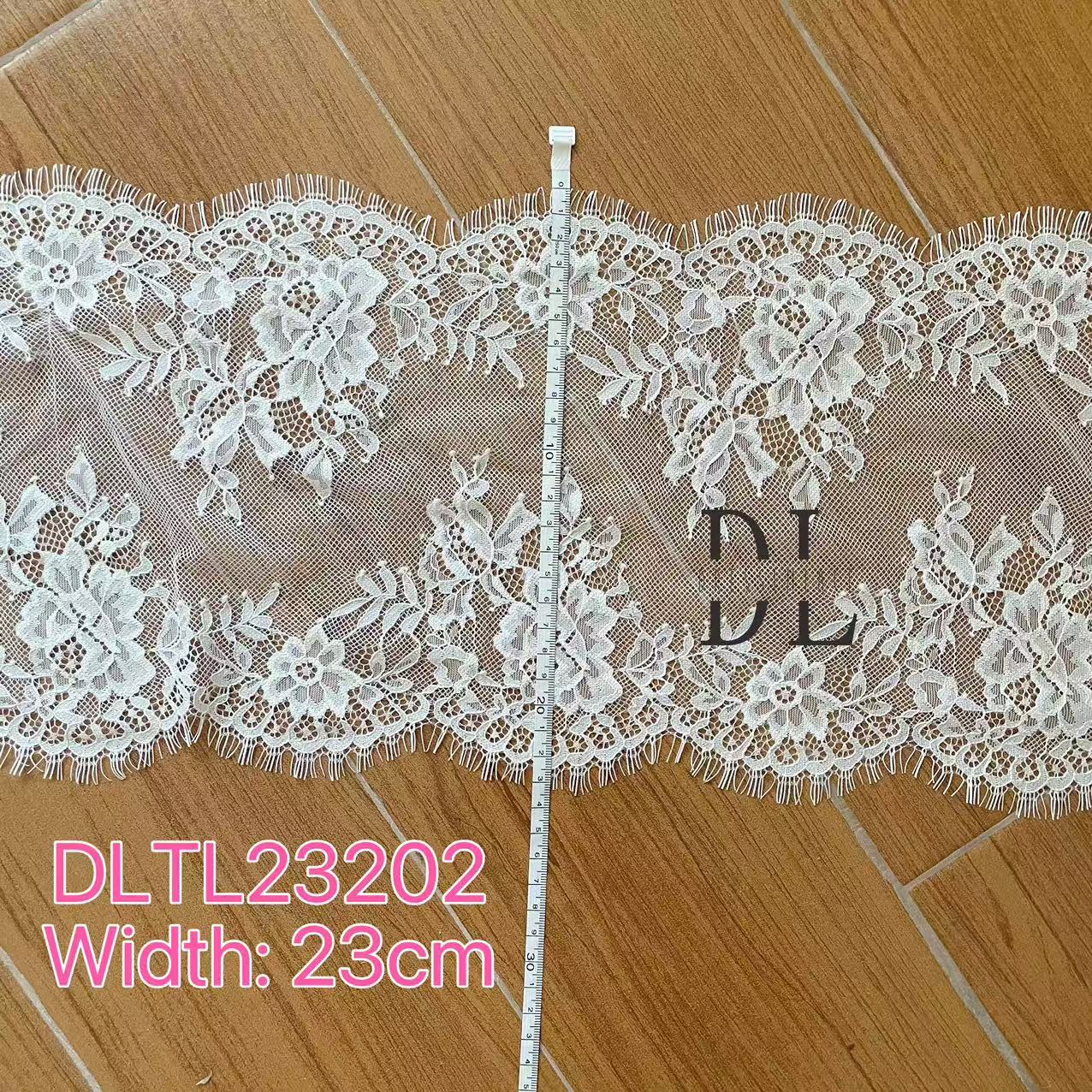 High quality Chantilly lace trims for fashion clothes, bridal dresses, wedding textiles accessories, home curtain textiles decorate, 3meters/roll