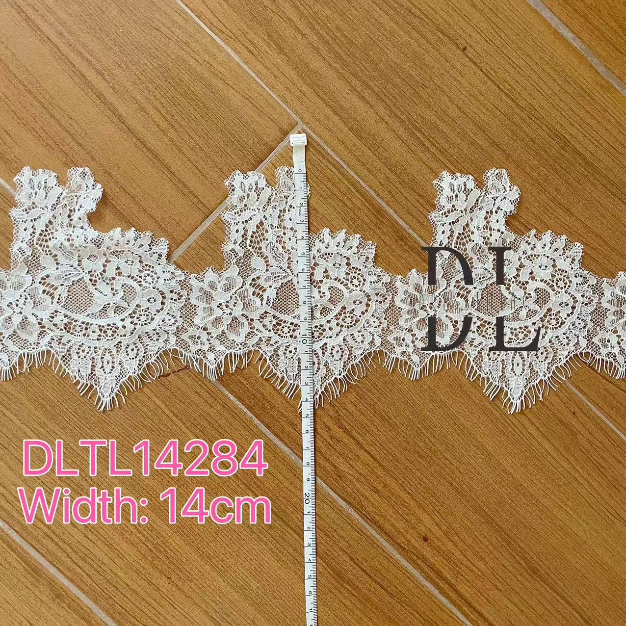 eyelash Chantilly single lace trims for bridal dresses, wedding gowns, home curtain textiles decorate, 3meters/roll