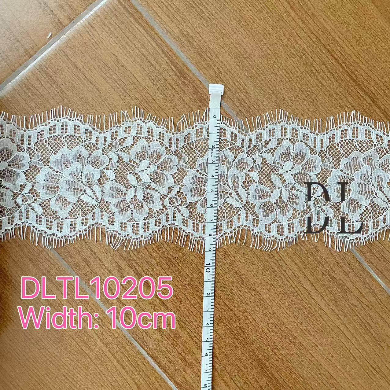 DLX15253 Patrón de hojas bordadas Tejido de encaje Bordes de ancho 15 cm Cuentas y lentejuelas para velos de novia
