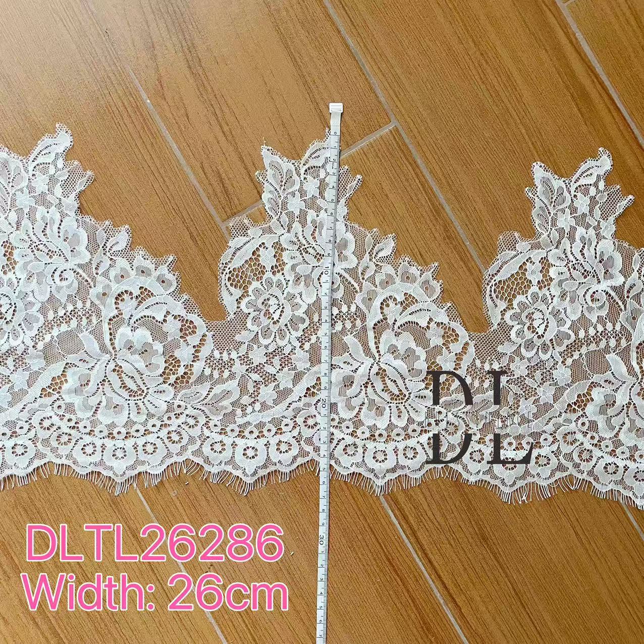 eyelash Chantilly lace trims for bridal dresses, wedding gowns, home curtain textiles decorate, 3meters/roll