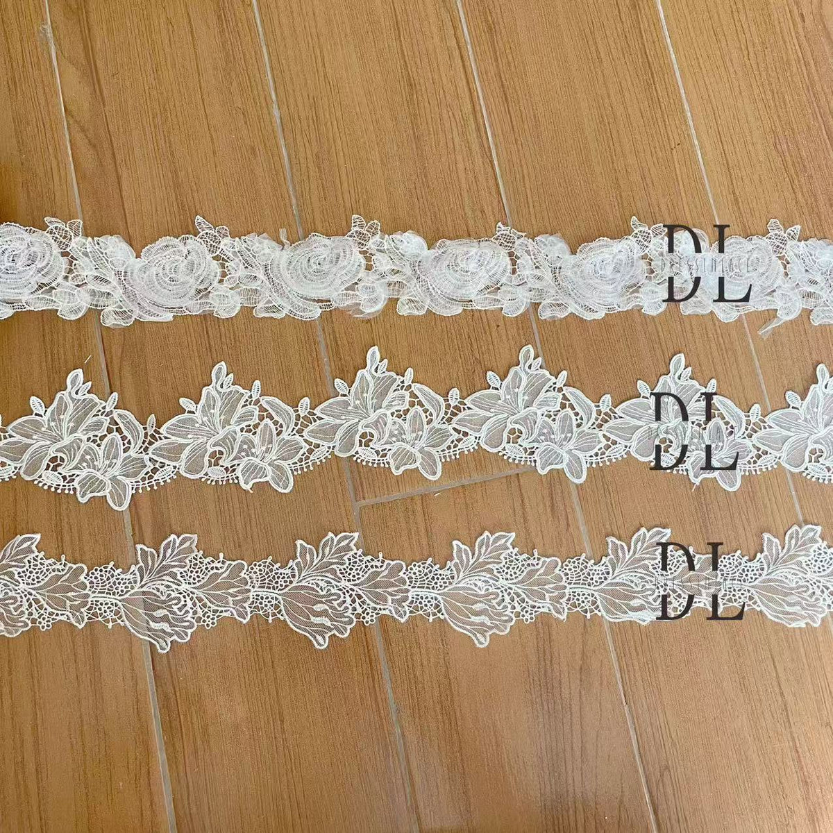 Guipure Lace Trims for fashion clothes accessories, bridal wedding veils accessories, home textiles decoration