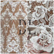DL130096 Elegant Shiny Sequins Flowers Lace Fabric - Lovely Flower Pattern for a Stunning Look DL130096